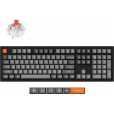Keychron - K10 Max QMK Wireless Mechanical Keyboard - Klawiatura Mechaniczna Fully Assembled / White Backlight / Keychron Super Red