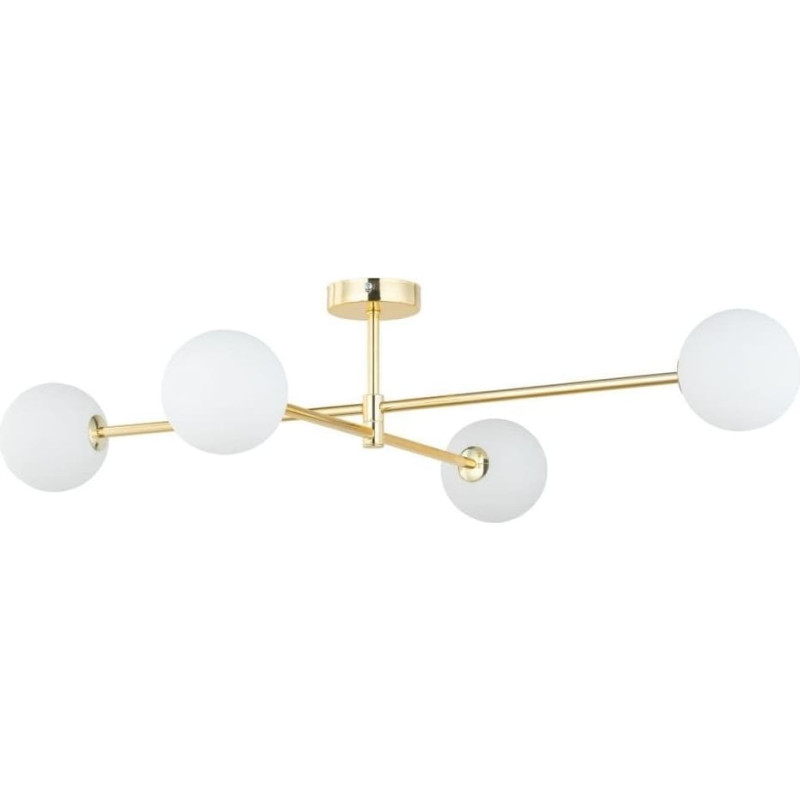 Tkkrywult TK Lighting Sarius Gold 4738 plafon lampa sufitowa 4x6W G9 złota/biała