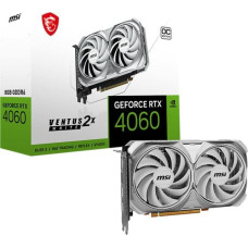 MSI Karta graficzna MSI GeForce RTX 4060 Ventus 2X White OC 8GB GDDR6