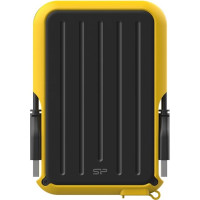 Silicon Power A66 external hard drive 4000 GB Black, Yellow