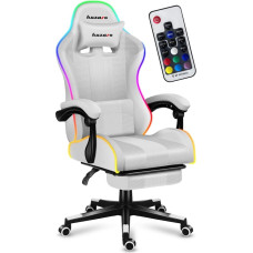 Huzaro FORCE 4.7 RGB White GAMING CHAIR