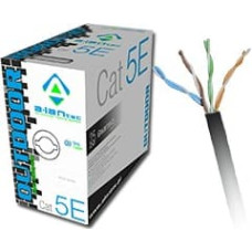 Alantec A-LAN KIU5OUTS305 networking cable Black 305 m Cat5e U/UTP (UTP)