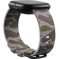 Fitbit Sense & Versa 3  Woven Band  Small  kamuflaza - Siksnina pulkstenim