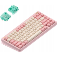 Nuphy - Halo75 v2 Wireless Mechanical Keyboard - Bezprzewodowa Klawiatura Mechaniczna Sakura Fizz Mint