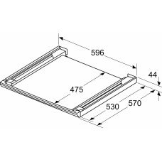 Bosch Connecting frame Bosch WTZ27500
