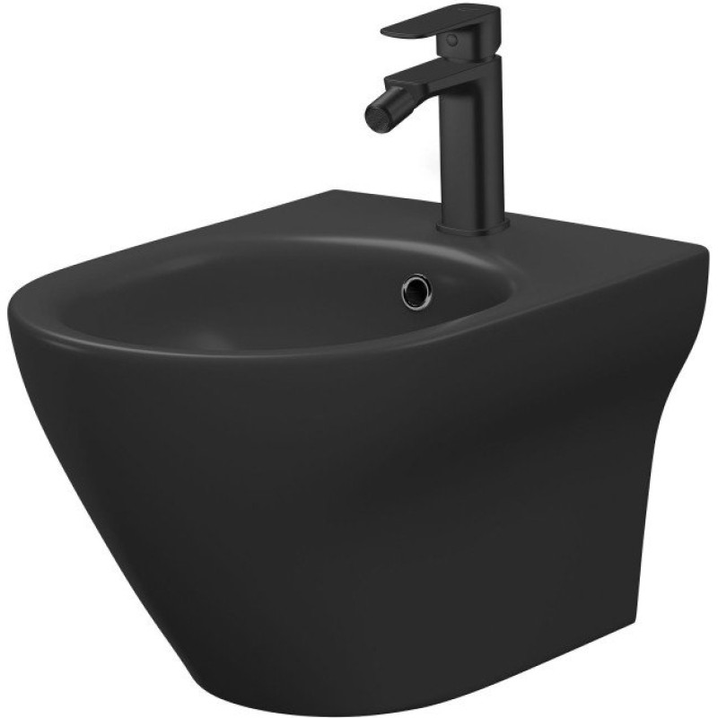Cersanit BIDET ZAWIESZANY UM LARGA OVAL ANTRACYT BOX