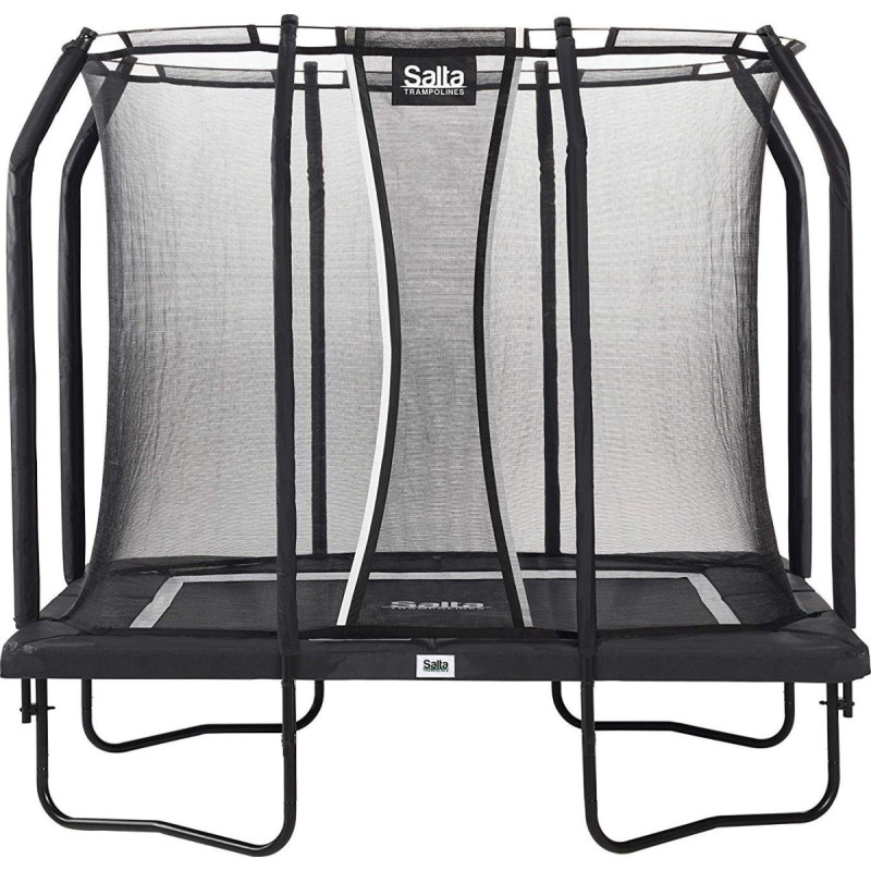 Salta Trampolina ogrodowa Salta Premium Black z siatką wewnętrzną 214 x 153 cm