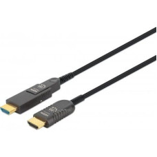 Manhattan Kabel Manhattan LWL-Kabel HDMI-St. auf HDMI-/Micro-HDMI-St. 4K 30m