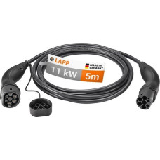 Lapp Kabel do ładowania samochodów LAPP Typu 2, do 11 kW, 5 m, czarny (5555934001)