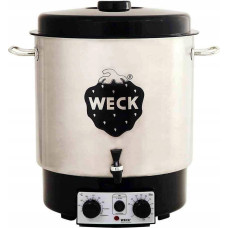 Jata WECK Preserving Cooker Stainless Steel with Clock and Tap