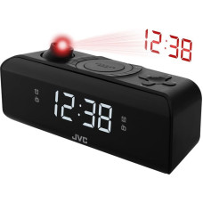 JVC radio alarm clock RA-E211B black