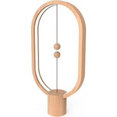 Allocacoc Heng Balance Lamp Ellipse USB Light Wood