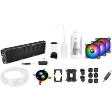 Thermaltake Chłodzenie wodne - pacific c360 ddc lcs rgb (120mm3, miedź, soft tube, tranparent)