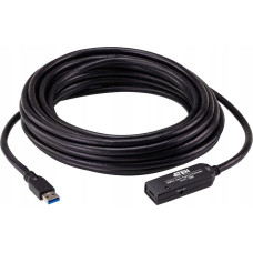 Aten Kabel USB Aten USB-A - USB-C 10 m Czarny (UE331C)
