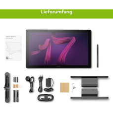 Wacom Tablet graficzny Wacom Zestaw Tablet graficzny Wacom Cintiq Pro 17 DTH172K0B ilustracja rysowanie