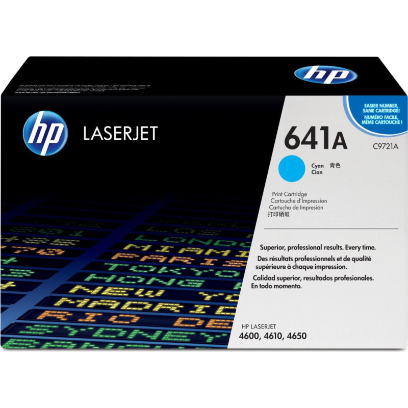 HP Toner HP 641A Cyan Oryginał  (CF311A)