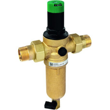Honeywell Filtr mini-plus do wody pitnej do temp 70 C z regulatorem ciśnienia, 1/2, z opłukiwaniem HONEYWELL DWZW11