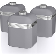 Swan SET OF 3 CONTAINERS RETRO SWKA1020GRN