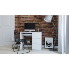 Top E Shop Topeshop LIMA PRAWE BIEL MAT computer desk White