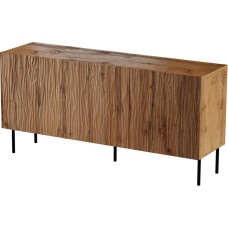 Cama Meble JUNGLE chest of drawers 152x40.5x74.5 oak wotan + black legs