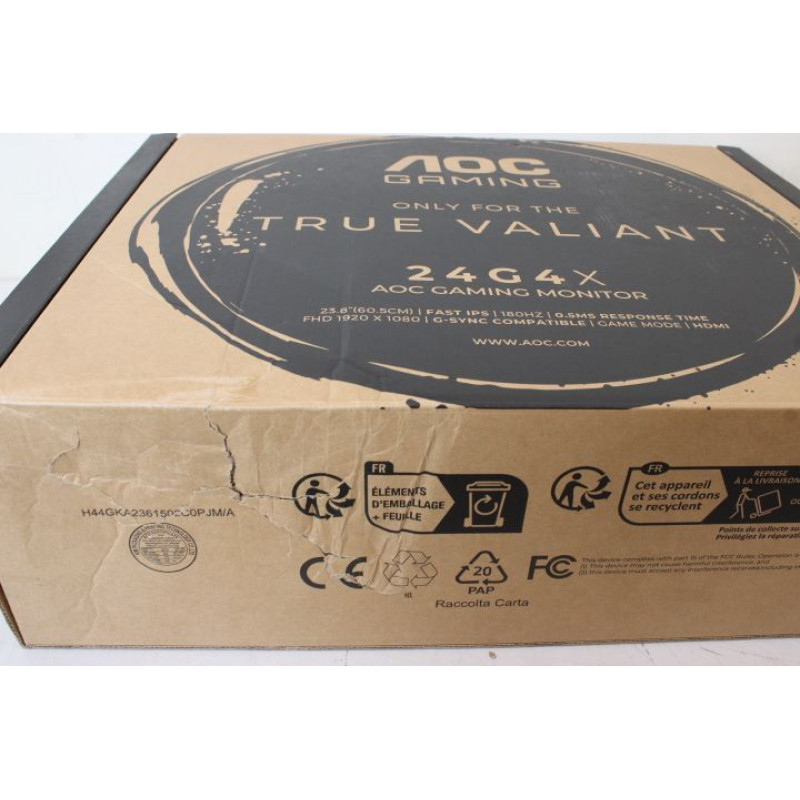 AOC SALE OUT.  24G4X 23,8“ 1920x1080/16:9/300 cd/m²/1 ms/HDMI, DisplayPort, VGA, USB, Headphone out | Monitor | 24G4X | 23.8 