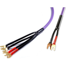 Melodika Kabel Melodika Widły - Widły 1.5m fioletowy