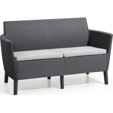 Allibert Podwójna sofa SALEMO - grafit