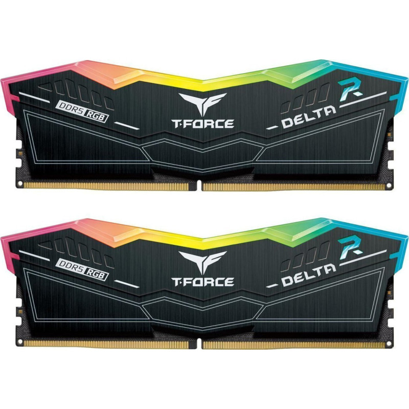 Teamgroup Pamięć TeamGroup T-Force Delta RGB, DDR5, 48 GB, 7200MHz, CL34 (FF3D548G7200HC34ADC01)