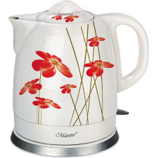 Maestro Feel-Maestro MR-066-RED FLOWERS electric kettle 1.5 L 1200 W Red, White