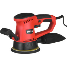 Yato YT-82207 portable sander Random orbital sander 13000 RPM Black, Orange 450 W