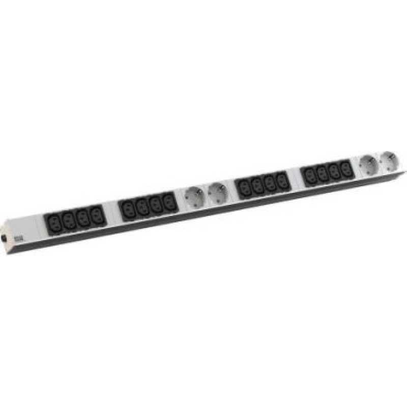 Bachmann BACHMANN IT PDU ALU 1HE 16x C13 4x styk uziemiony CEE 16A niebieski