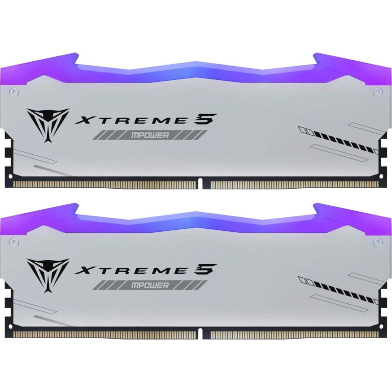 Patriot Pamięć Patriot Viper Xtreme 5 RGB MPower, DDR5, 48 GB, 6400MHz, CL32 (PVXR548G64C32KM)