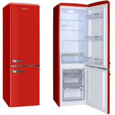 Amica KGCR 387100 R fridge-freezer Freestanding 244 L Red