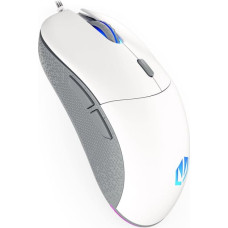 Endorfy GEM Plus Onyx White mouse Right-hand USB Type-C Optical 19000 DPI