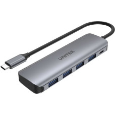 Unitek H1107A interface hub USB 3.2 Gen 1 (3.1 Gen 1) Type-A 5000 Mbit/s Grey