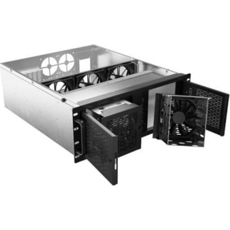 Lanberg Server case ATX 520/12 19 inches/4U