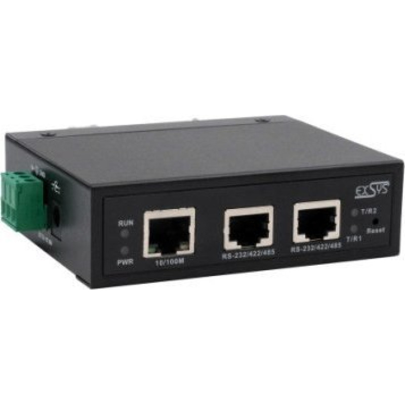 Exsys EX-61002 Ethernet do 2 x szeregowy RS-232/422/485