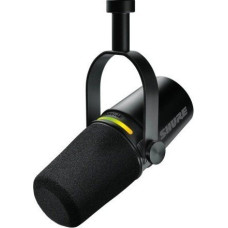 Shure Mikrofon Shure Shure MV7+-K-BNDL - Mikrofon lektorski/wokalny ze złączem XLR/USB-C Czarny + statyw biurkowy GATOR