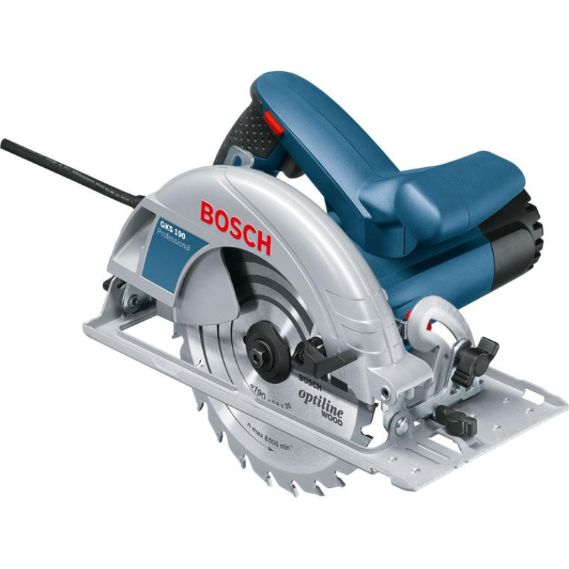 Bosch Pilarka tarczowa Bosch GKS 190 1400 W 190 mm (0601623000)