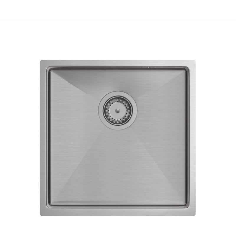 Quadron Zlewozmywak Quadron PAUL SteelQ  stal szlachetna z syfonem 1-komorowy b/o wersja podwieszana