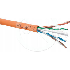 Solarix SXKD-6-UTP-LSOHFR-B2ca CAT6 UTP LSOH LSOHFR B2ca s1a d1 a1 500m reel orange
