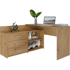 Top E Shop Topeshop DANY ARTISAN KPL computer desk Oak colour