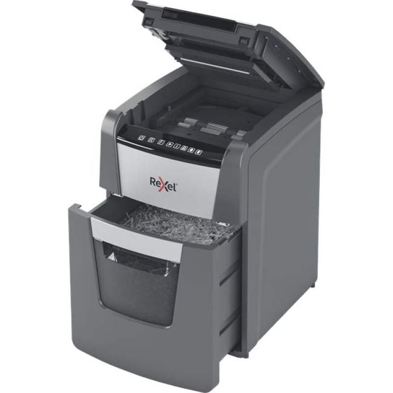 Rexel AutoFeed+ 90X paper shredder Cross shredding 55 dB Black, Grey