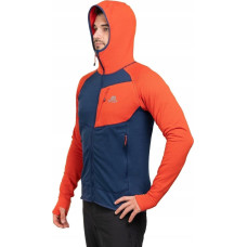 Noname Bluza eclipse hooded-medieval blue-cardinal orange-s MOUNTAIN EQUIPMENT