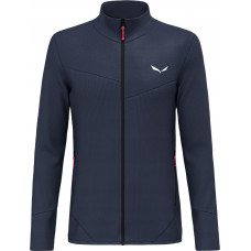 Salewa Bluza bez kaptura Salewa Puez Waffle Hyb PL Jacket - navy blazer
