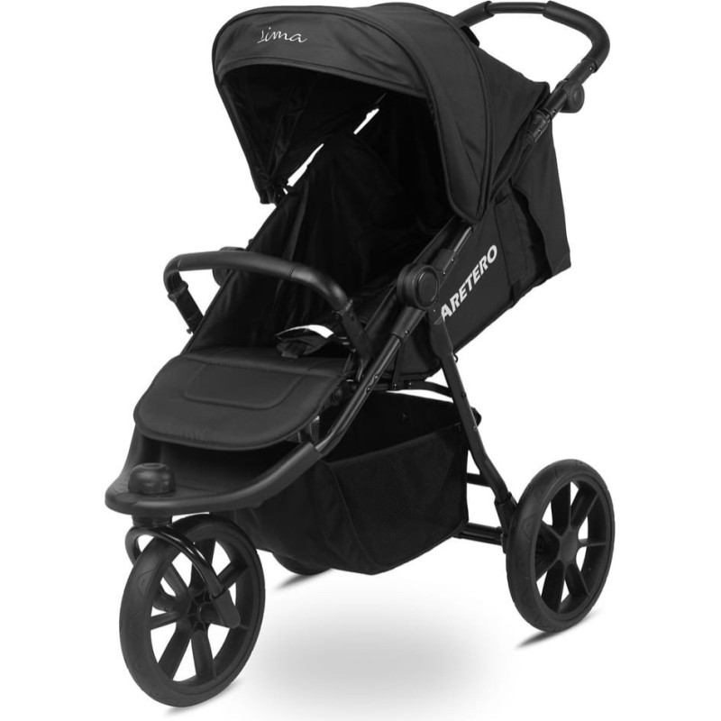 Caretero Wózek Caretero Spacerowy Lima Black (TERO-5900)