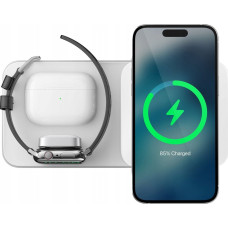 Nomad Ładowarka Nomad NOMAD Base One Max 3-in-1 MagSafe Charger Silver