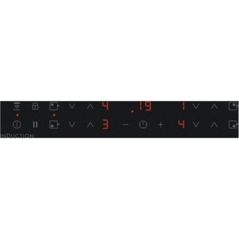 Electrolux EIT60433CT hob Black Built-in Zone induction hob 4 zone(s)