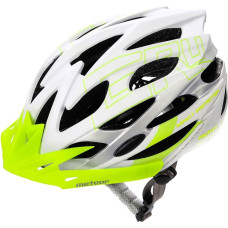 Meteor Velosipēdistu aizsargķivere Gruver M 55-58 cm white / green