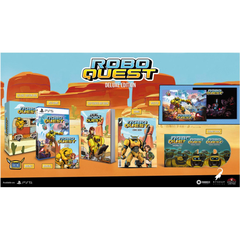 Strictly Limited PS5 Robo Quest Deluxe Edition